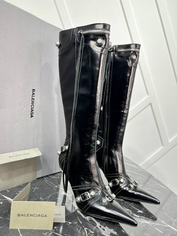 balenciaga ayakkabi cizme cagole boots 10 cm