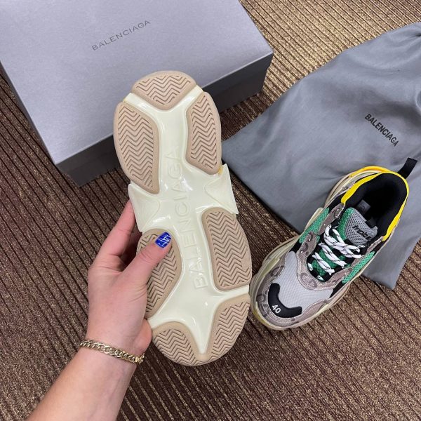 balenciaga ayakkabi gucci triple s yesil classic logo vip