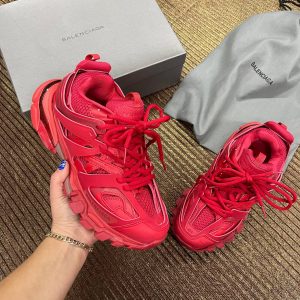 balenciaga ayakkabi kirmizi sneakers track