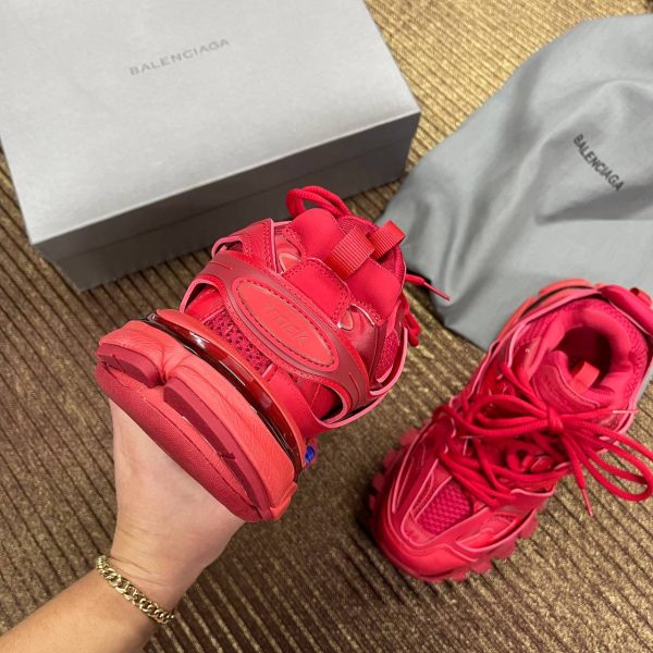 balenciaga ayakkabi kirmizi sneakers track