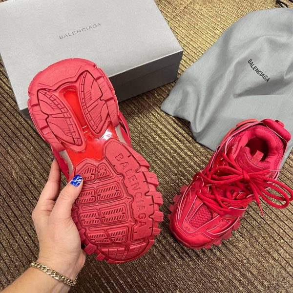 balenciaga ayakkabi kirmizi sneakers track