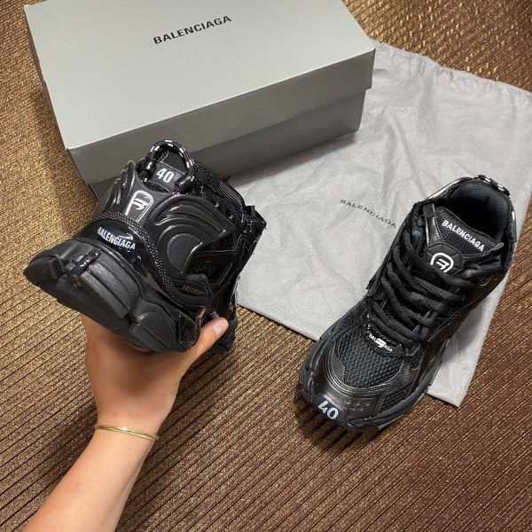 balenciaga ayakkabi runner sneakers siyah yeni sezon