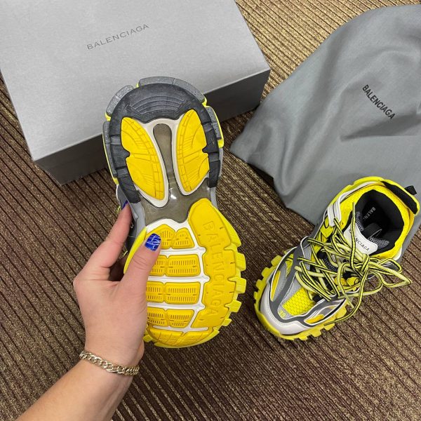 balenciaga ayakkabi sari beyaz gri sneakers track