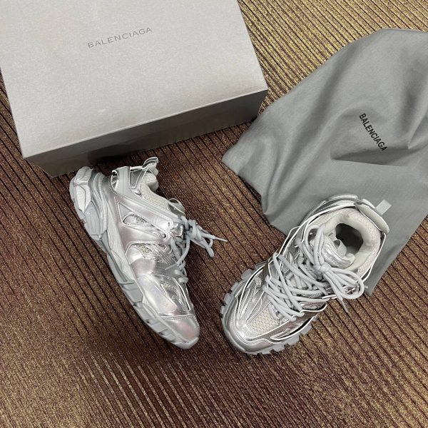 balenciaga ayakkabi silver sneakers track