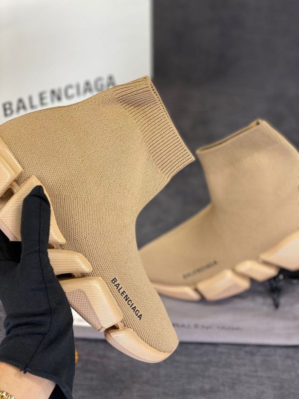 balenciaga ayakkabi socks shoes speed corap camel