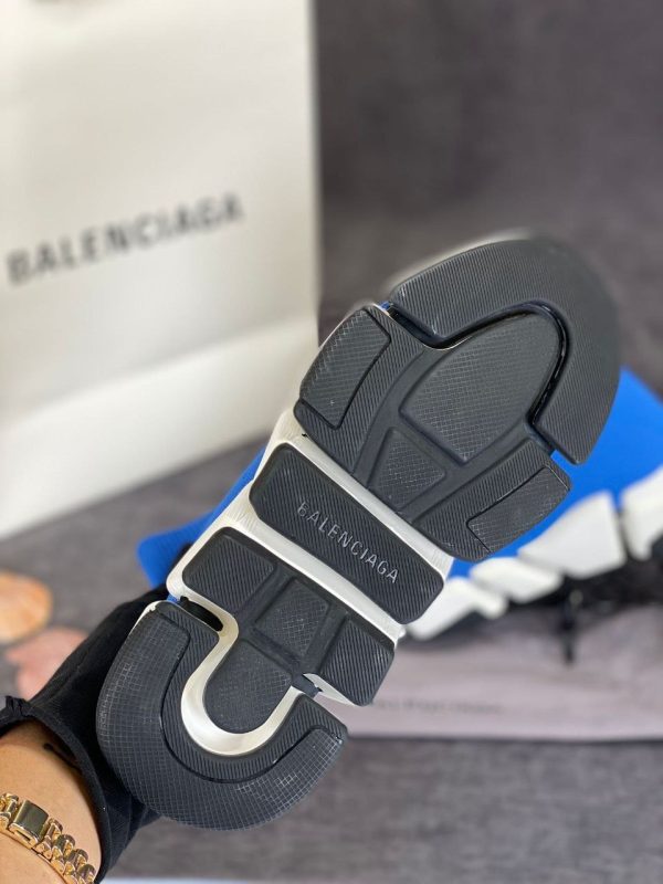 balenciaga ayakkabi socks shoes speed corap mavi