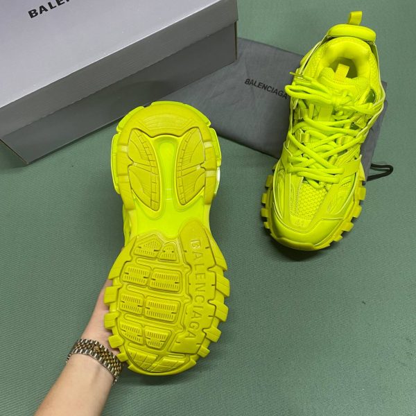 balenciaga ayakkabi track erkek sneakers yesil neon