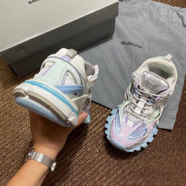 balenciaga ayakkabi track2 sneakers beyaz pembe yeni sezon