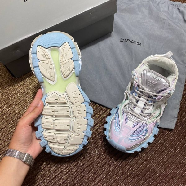 balenciaga ayakkabi track2 sneakers beyaz pembe yeni sezon