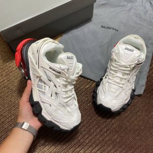 balenciaga ayakkabi track2 sneakers beyaz siyah kirmizi yeni sezon
