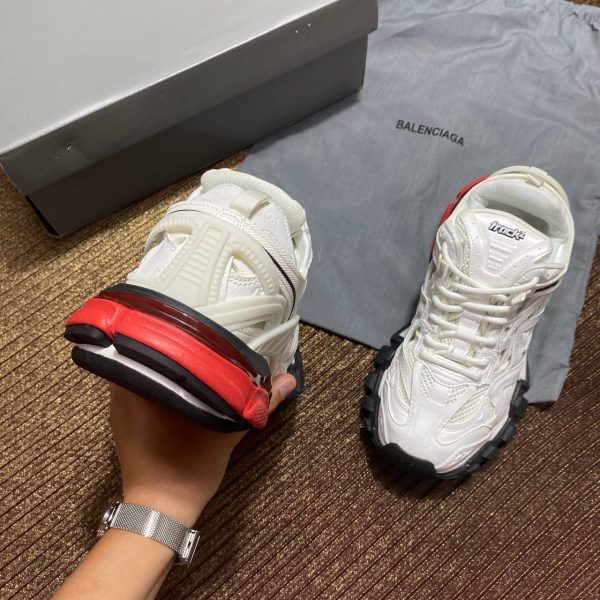 balenciaga ayakkabi track2 sneakers beyaz siyah kirmizi yeni sezon