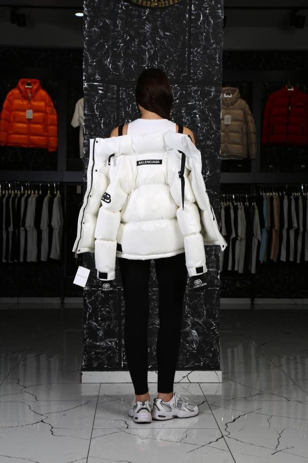 balenciaga mont beyaz parlak