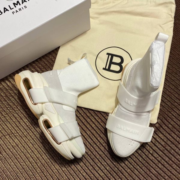 balmain bot sneaker b bold beyaz