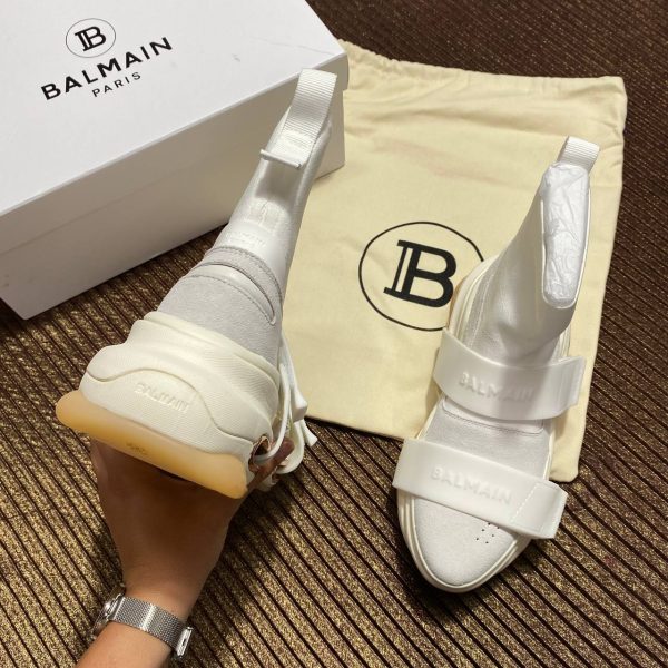 balmain bot sneaker b bold beyaz