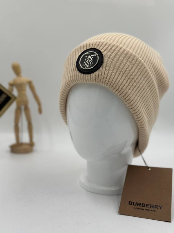 burberry bere logolu unisex krem