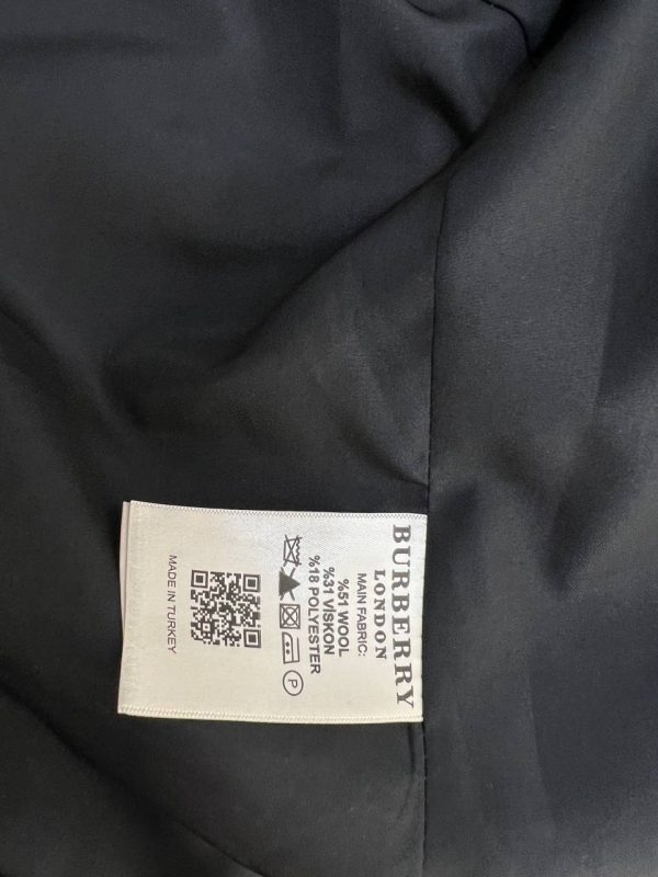 burberry kaban siyah kase ppalto