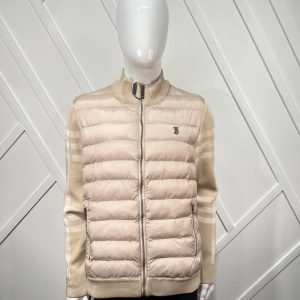 burberry mont bej ekose triko detay