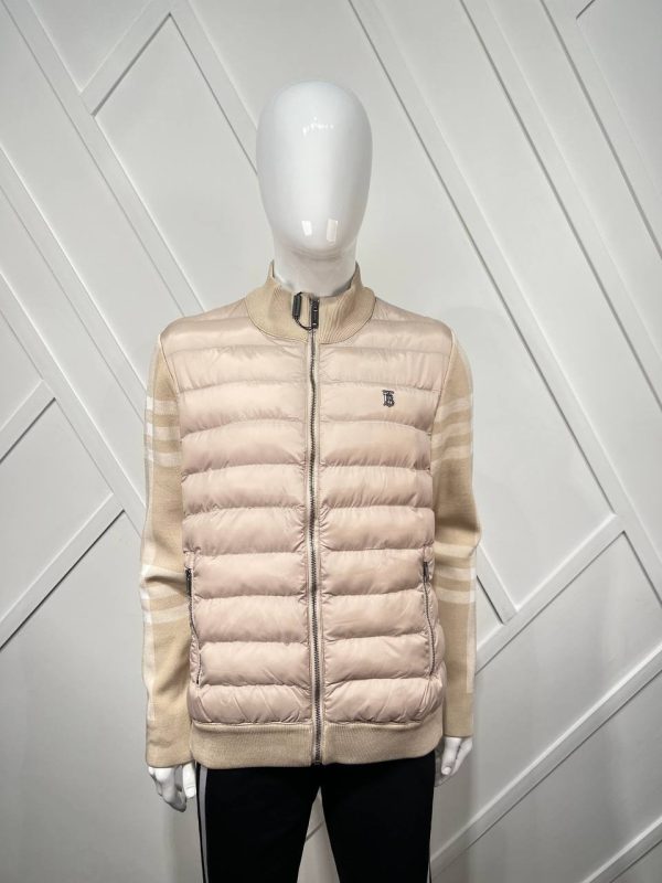 burberry mont bej ekose triko detay