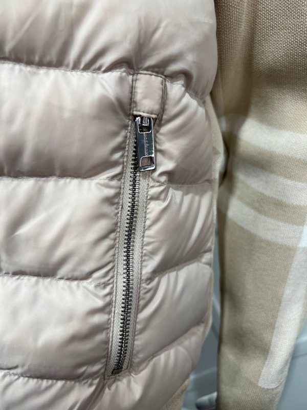burberry mont bej ekose triko detay