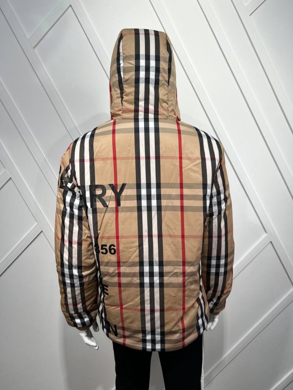 burberry mont erkek cift tarafli ekose ve duz