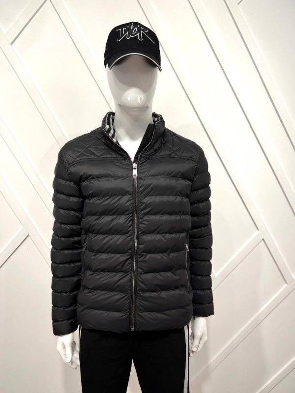 burberry mont erkek classic siyah yakasi logo detayli