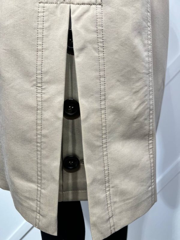 burberry mont trenckot classic yakasi logo detayli