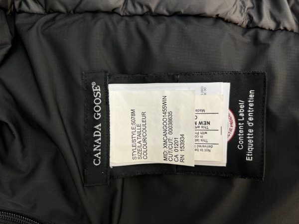 canada goose mont siyah yeni sezon