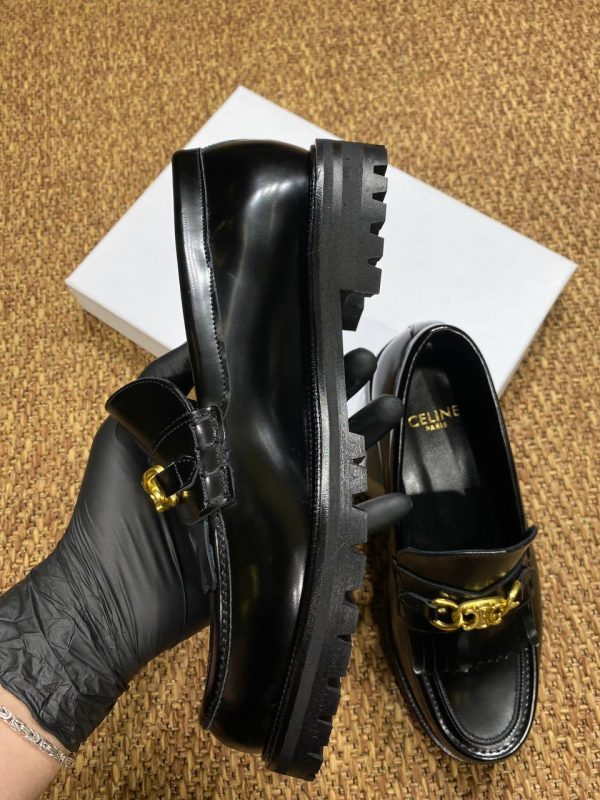 celine ayakkabi loafer siyah yeni sezon