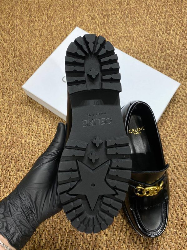 celine ayakkabi loafer siyah yeni sezon