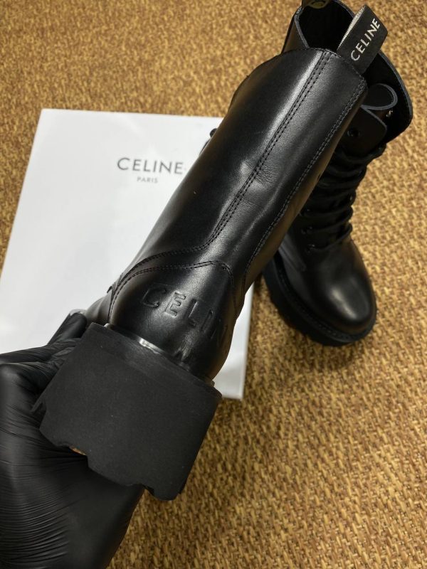 celine bot siyah