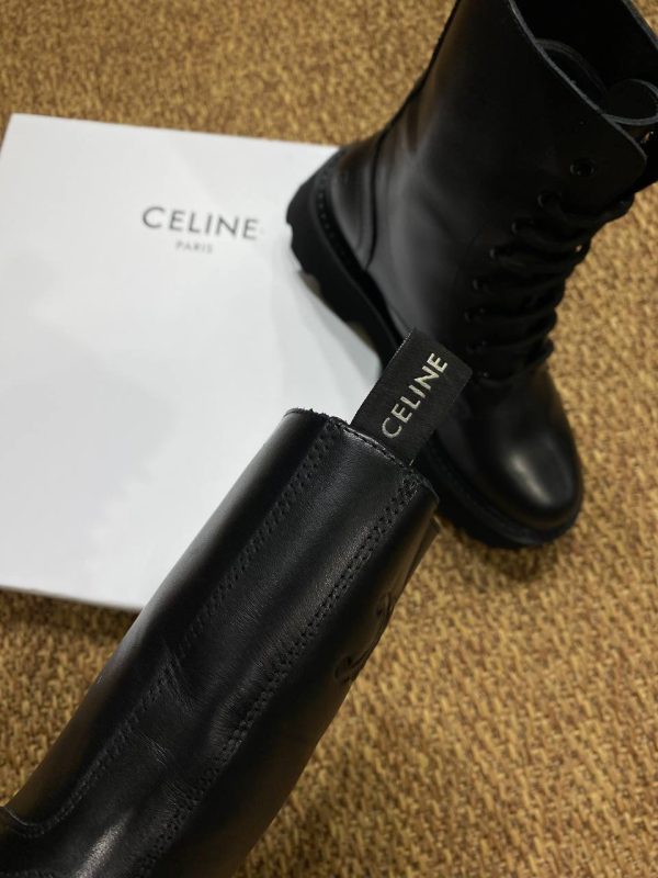 celine bot siyah