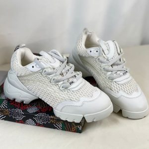 christian dior ayakkabi sneaker d connect beyaz fileli