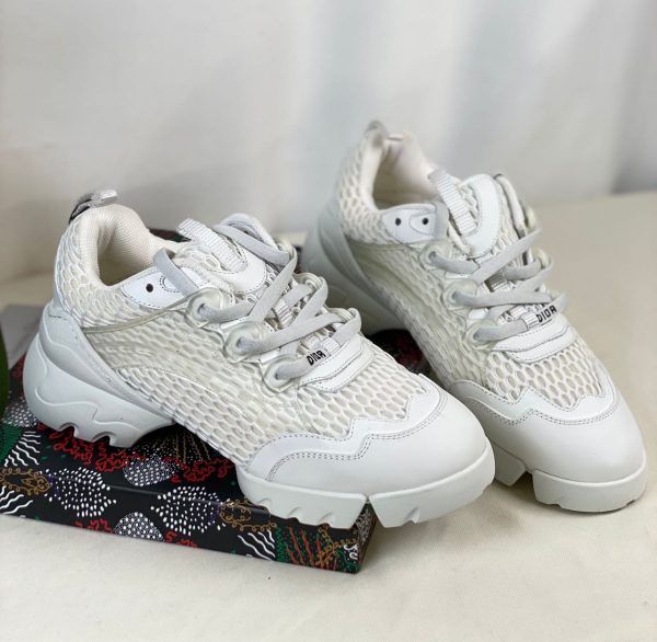christian dior ayakkabi sneaker d connect beyaz fileli