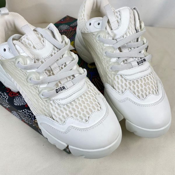 christian dior ayakkabi sneaker d connect beyaz fileli