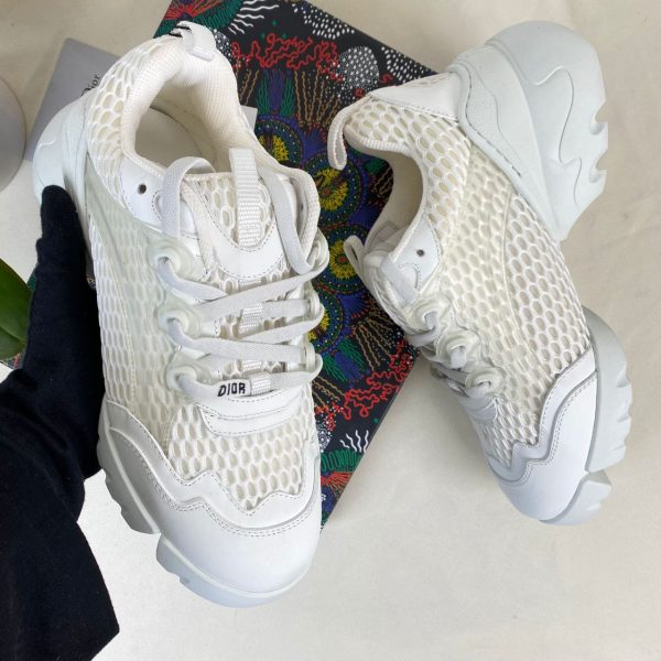 christian dior ayakkabi sneaker d connect beyaz fileli