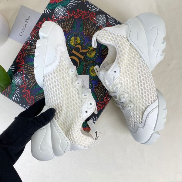 christian dior ayakkabi sneaker d connect beyaz fileli