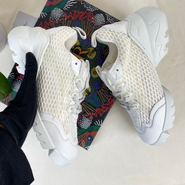 christian dior ayakkabi sneaker d connect beyaz fileli