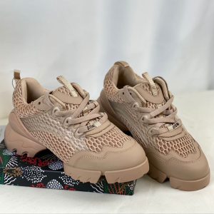 christian dior ayakkabi sneaker d connect nude fileli