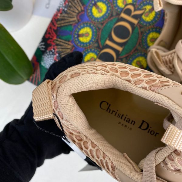christian dior ayakkabi sneaker d connect nude fileli