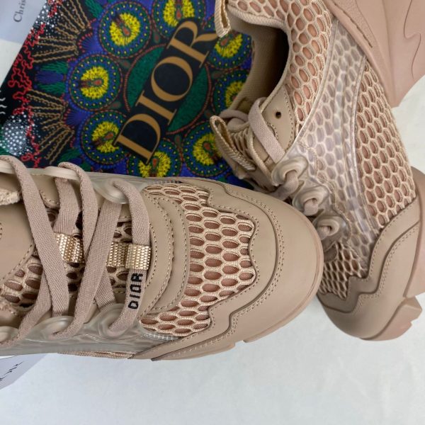 christian dior ayakkabi sneaker d connect nude fileli