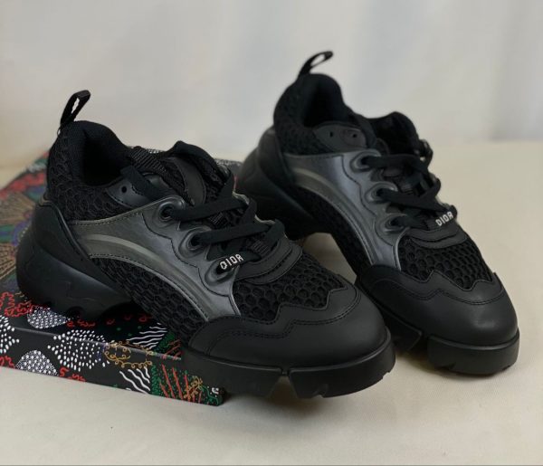 christian dior ayakkabi sneaker d connect siyah fileli