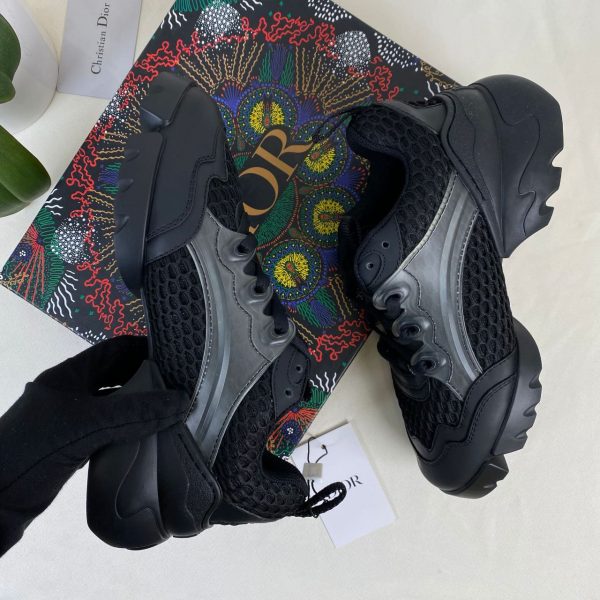 christian dior ayakkabi sneaker d connect siyah fileli