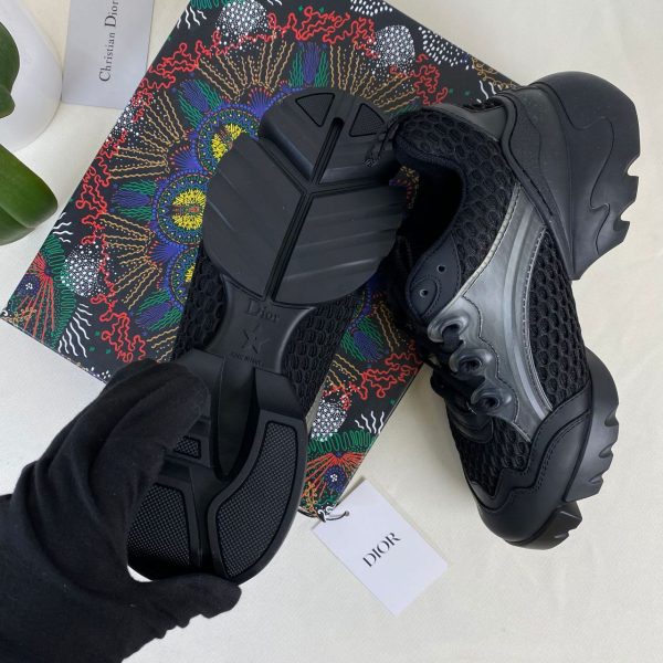 christian dior ayakkabi sneaker d connect siyah fileli