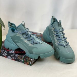 christian dior ayakkabi sneaker d connect su yesili