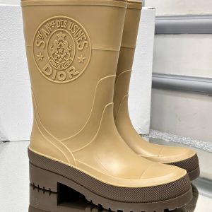 christian dior ayakkabi yagmur botu camel renk