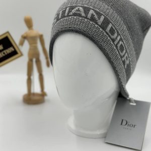 christian dior bere yazili gri unisex