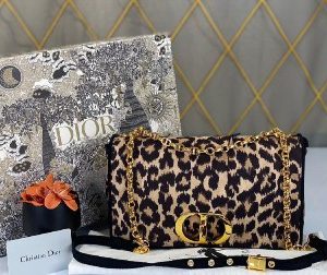christian dior canta caro medium leopar 31x17x7 birebir