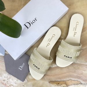 christian dior terlik bej dway slide
