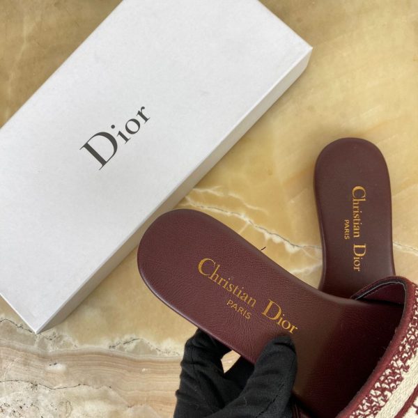 christian dior terlik bordo dway slide
