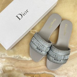 christian dior terlik gri dway slide